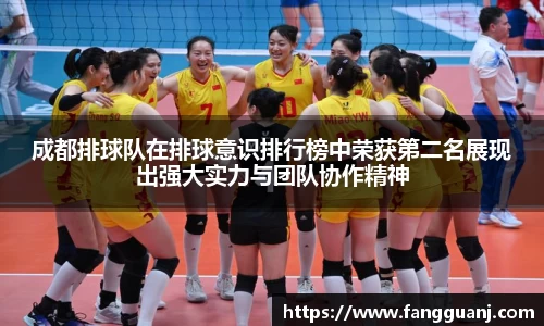 成都排球队在排球意识排行榜中荣获第二名展现出强大实力与团队协作精神